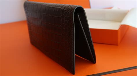 hermes men's wallet|Hermes alligator wallet men's.